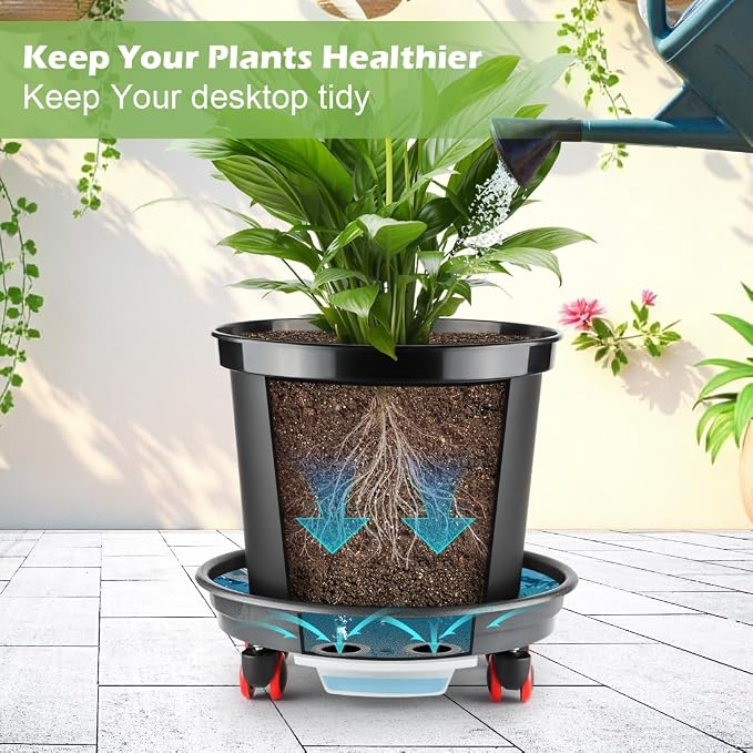 3-Pack Jumbo 15.7 Inch Planters - Image 2