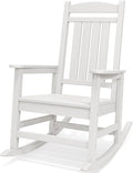 SERWALL Oversized Outdoor Rocking Chair, All-Weather Patio Rocking Chair by SERWALL