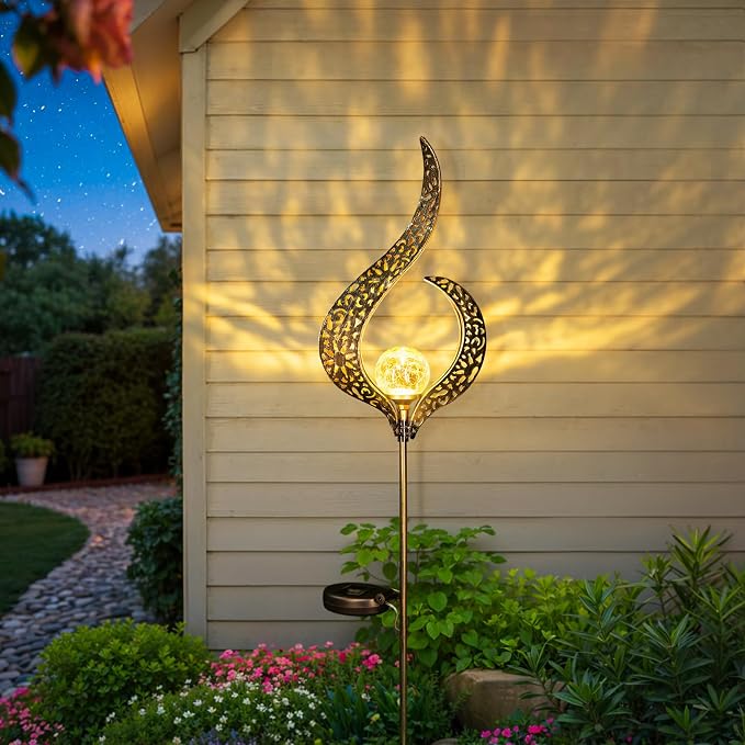 HOMEIMPRO Outdoor Solar Garden Lights Waterproof, Gifts - Image 4