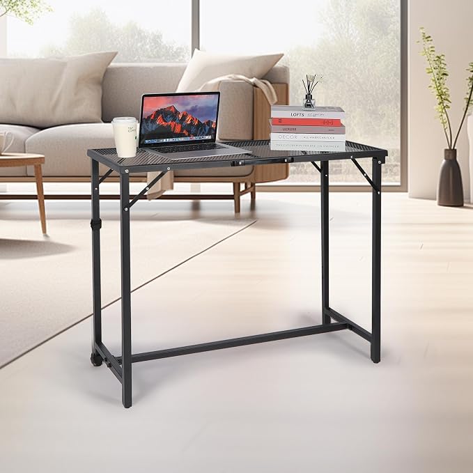 REDCAMP 39 Inch Outdoor Bar Table, Folding Paito Bar Height Table - Image 8