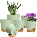 7/6.5/6/5.5/5/4 inch Self Watering Pots by WSMKSZ