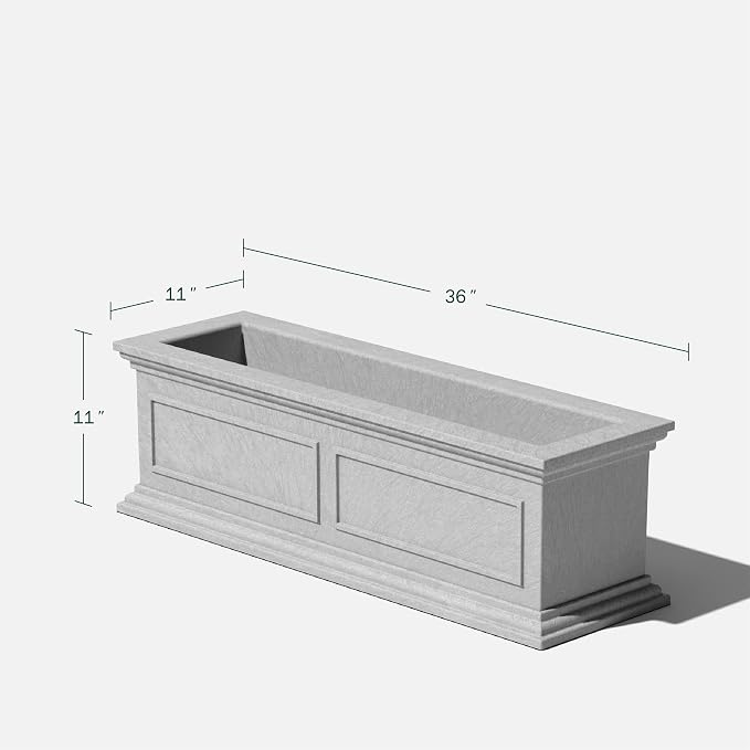 Veradek Brixton Window Box Plastic Planter - Image 2