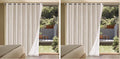 H.VERSAILTEX Linen Blackout Curtain Durable Thick Textured Linen Look 100% by HVERSAILTEX