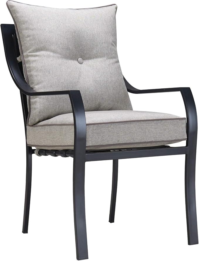 Hanover Lavallette 7-Piece Outdoor Dining Set, Modern Patio Dining Set - Image 4
