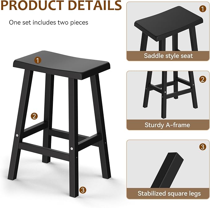 Outdoor Bar Stools, All-Weather Barstools - Image 5