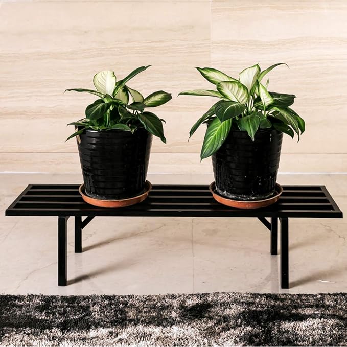 Zhongma One Tier Metal Plant Stand Heavy Duty Plant Holder - Image 5