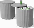 Veradek Outdoor Cooler Side Table - 2 in 1 - Designed by VeradekOutdoor