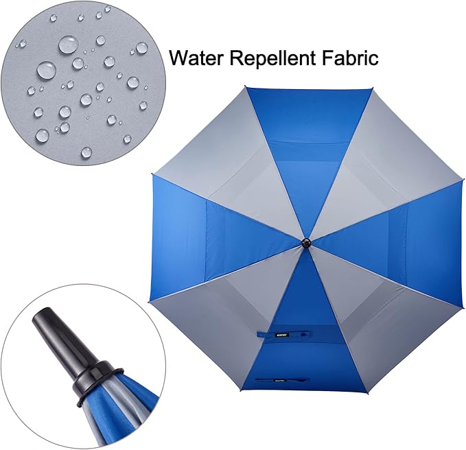 G4Free 47/54/62/68/72 Inch Automatic Open Golf Umbrella Oversize Extra Large - Image 5