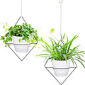 Hanging Planters for Indoor Plants, 2 Set Self Watering Hanging Flower Pots by Koalaime