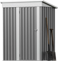 Greesum 5×3 FT Outdoor Storage Shed, Metal Storaged Sheds Without Floor by BuynowfromGreesum