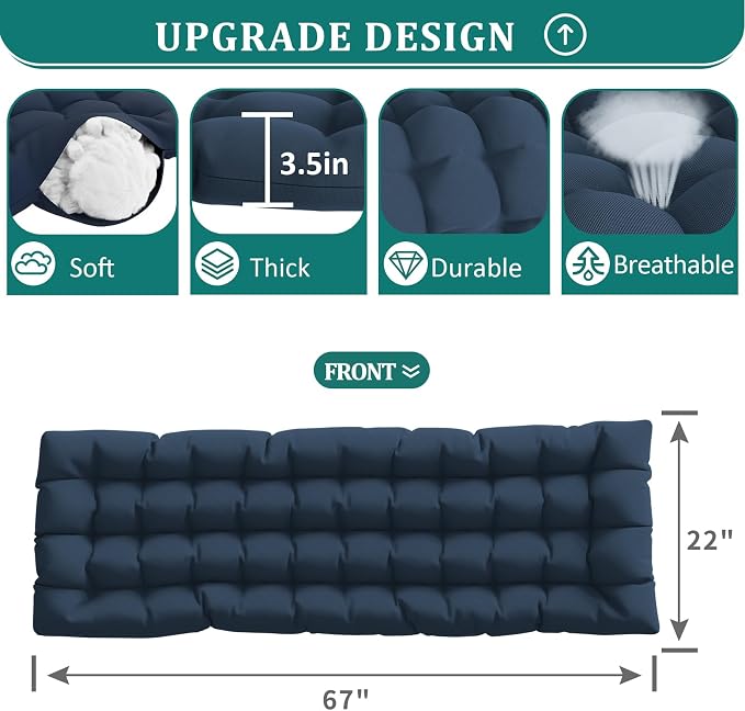 UDPATIO Oversized Zero Gravity Chair 29In XL Patio Reclining Chair - Image 3