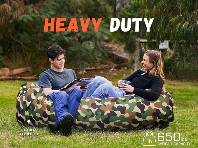 WEKAPO Inflatable Couch Air Lounger Chair - Image 4