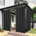 BONZER Outdoor Curtains for Patio Waterproof Thick Privacy Grommet Light by Bonzer