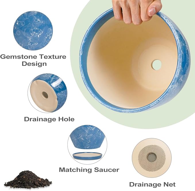 Ceramic Flower Pot - Image 6