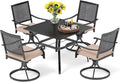 PHI VILLA 5 Pieces Outdoor Dining Set by PHIVILLAThepioneerofcomfortablehouseholdsupplies