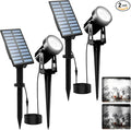 T-SUNUS Solar Garden Spot Lights, LED Solar Landscape Light Outdoor IP65 by T-SUNUSLighting