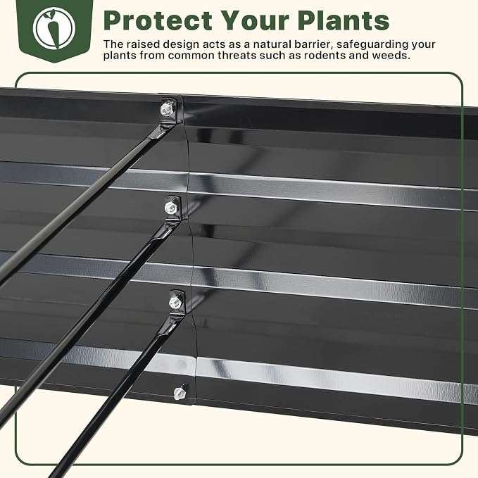 DTIG Galvanized Raised Garden Bed - Image 6