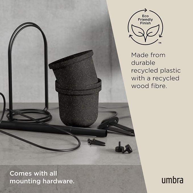 Umbra Triflora Hanging Planter for Window, Indoor Herb Garden - Image 6