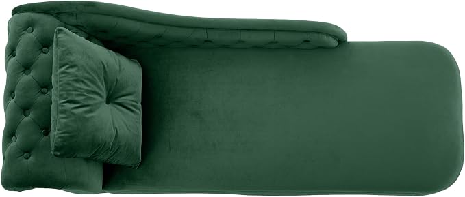 Merax 62'' Velvet Chaise Lounge Indoor - Image 7