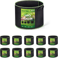 Delxo 10-Pack 7 Gallon Grow Bags Heavy Duty Aeration Fabric Pots Thickened by Delxo
