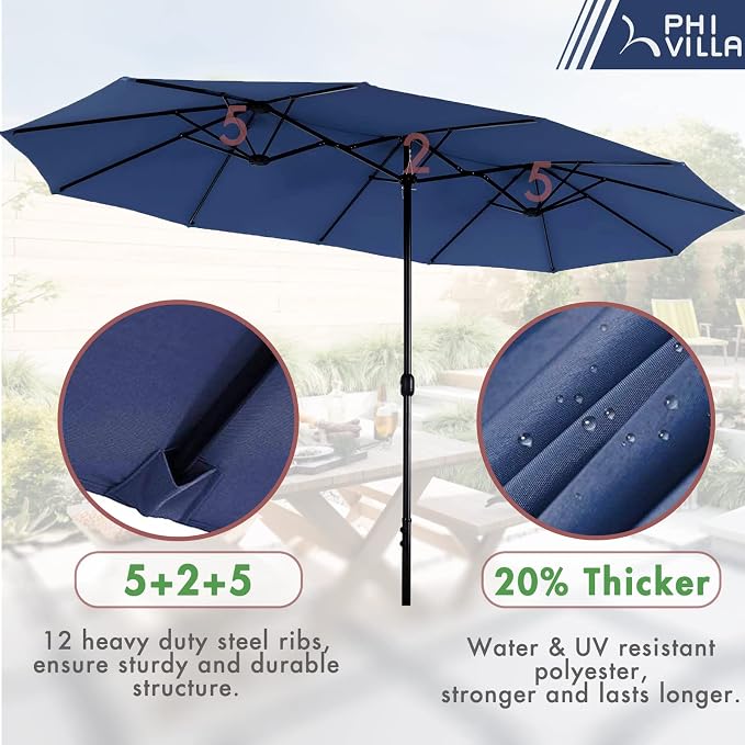 PHI VILLA 7 Pieces Outdoor Dining Set - Image 5