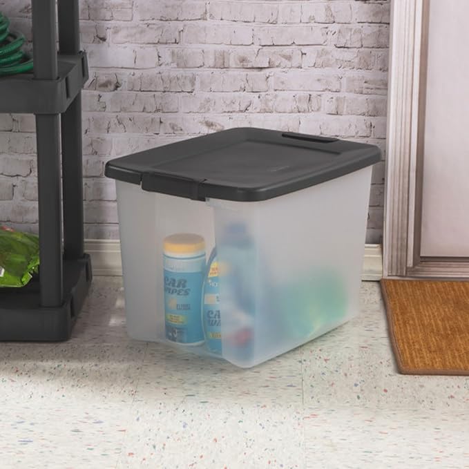 Sterilite 24-Pack ShelfTote, 50 Quart, and Office - Image 2