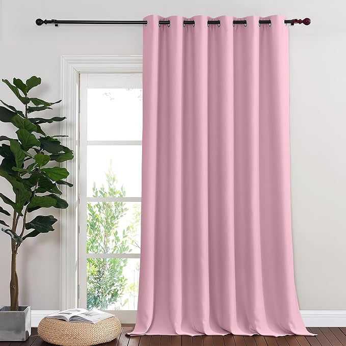 NICETOWN Sliding Door Curtain 108 Inches Long by NICETOWN