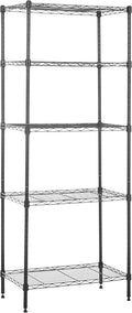 Amazon Basics 5-Shelf Multipurpose Adjustable Steel Garage Shelving Unit by AmazonBasics