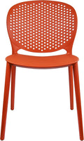 2xhome Patio Dining Chair | Modern Stackable Outdoor Pool Side Chair | Weather by 2xhome