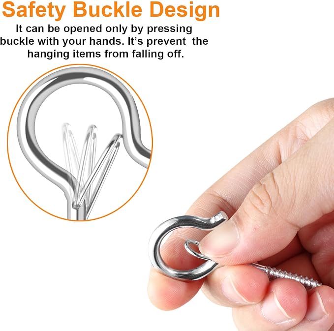 24 PCS Q-Hanger Hooks, Screw Hooks - Image 2
