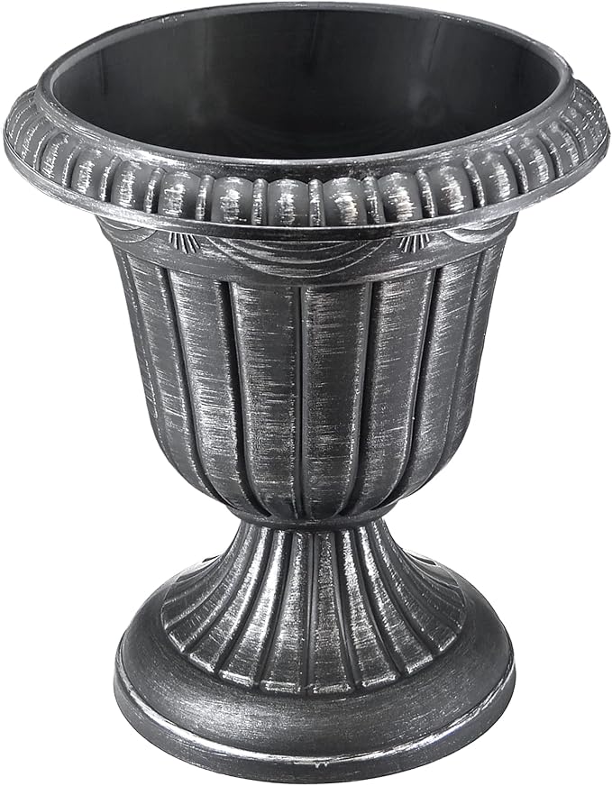 Arcadia Garden Products PL00SL Classic Traditional Plastic Urn Planter - Image 2
