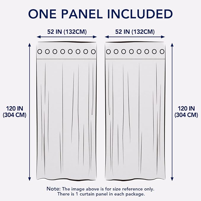 PureFit Outdoor Curtains for Patio Waterproof Weatherproof, UV Resistant - Image 6