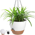 Hanging Planters for Indoor Outdoor Plants, 1 Set Self Watering Hanging Pot by Vanslogreen