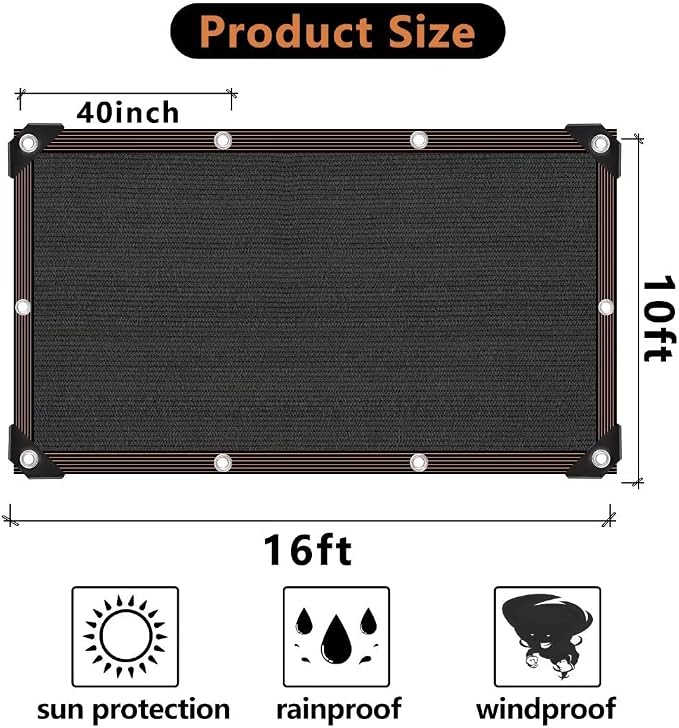 Shade Cloth - 70-90% Sunblock Net - Image 2
