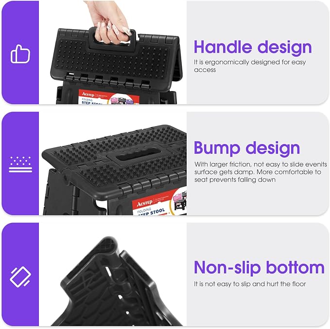 ACSTEP 16 Inch Folding Step Stool - Image 4
