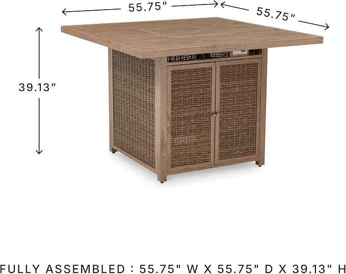 Signature Design by Ashley Walton Bridge Casual Outdoor Bar Table - Image 15