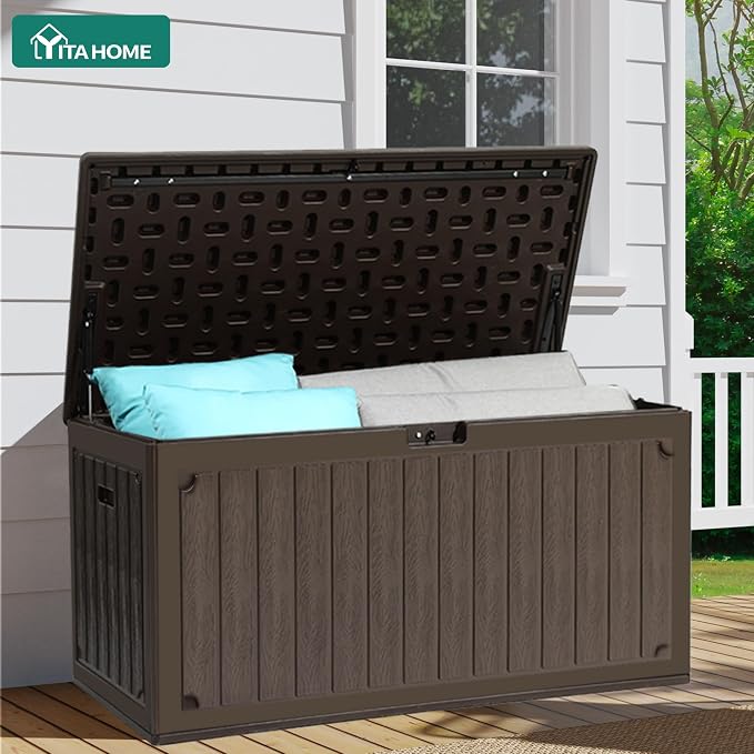 YITAHOME 90 Gallon Large Deck Box - Image 4