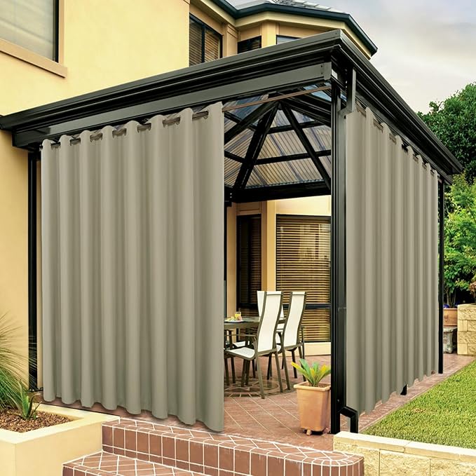 BONZER Outdoor Waterproof Curtains by Bonzer