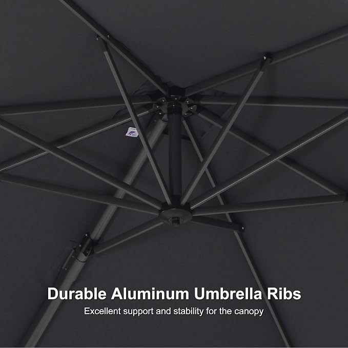 PURPLE LEAF 8' X 8' Patio Umbrella - Image 7