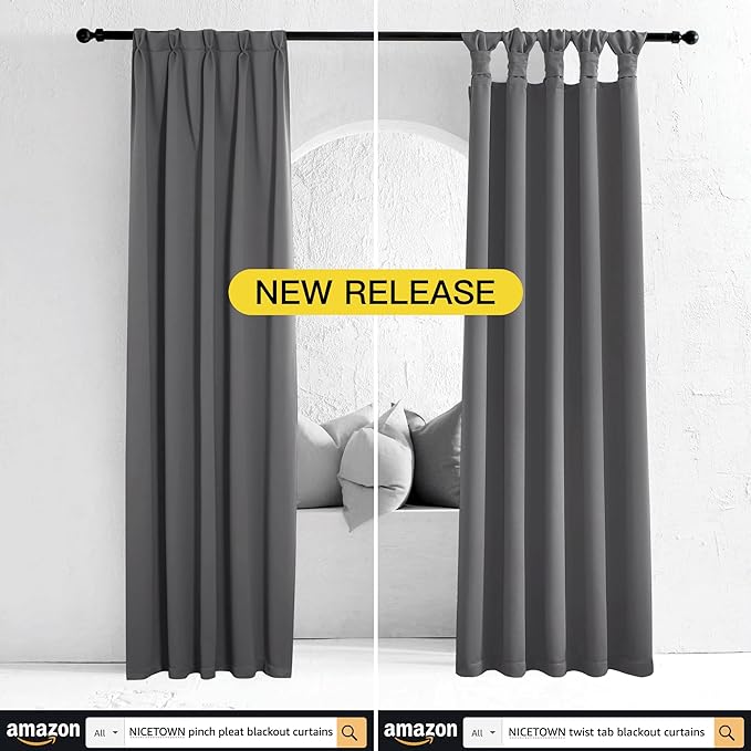NICETOWN Blackout Window Curtain - Image 2