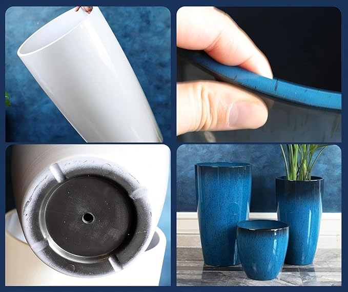 24, 11 Inch Large Plastic Planters - Image 8