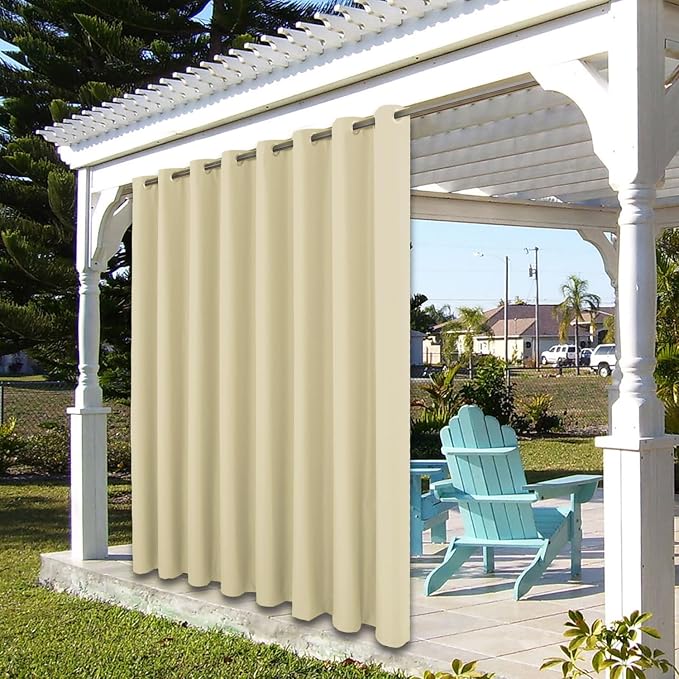 BONZER Wide Waterproof Outdoor Curtains - Image 7