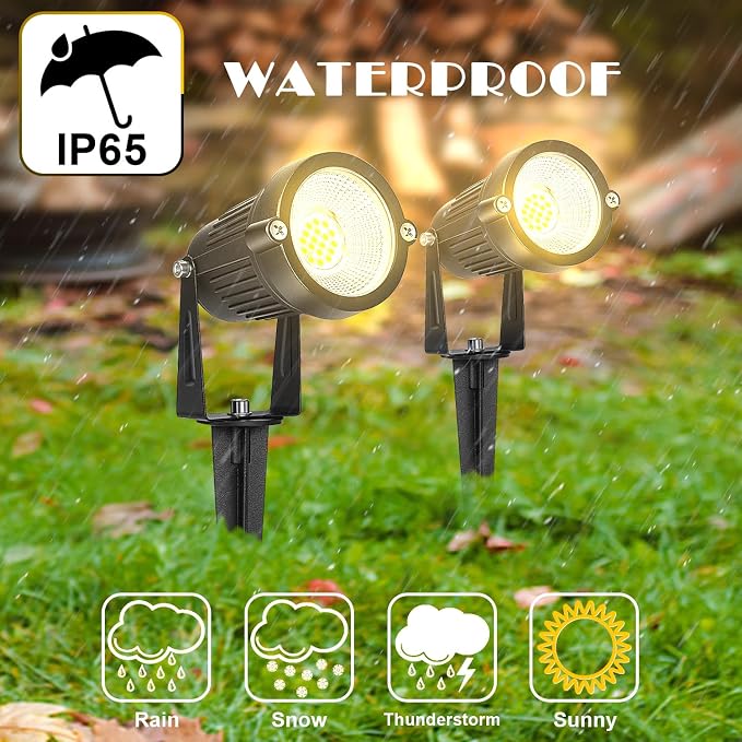 Low Voltage Landscape Lights IP65 Waterproof 7W 700LM LED Outdoor Lighting - Image 3