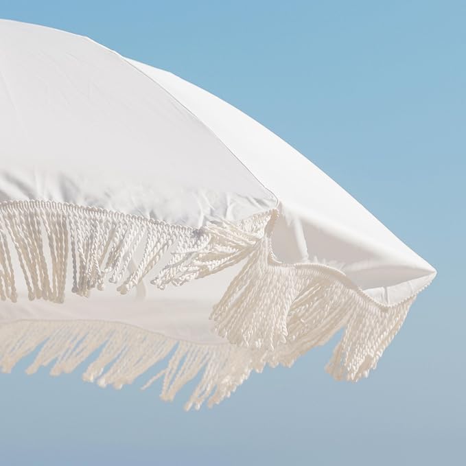 AMMSUN Boho Fringe Umbrella - Image 7