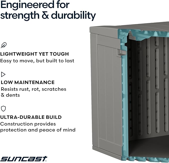 Suncast 120 Gallon Deck Box - Image 6