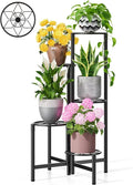 Plant Stand 5 Tier Indoor Metal Flower Shelf by Unknown