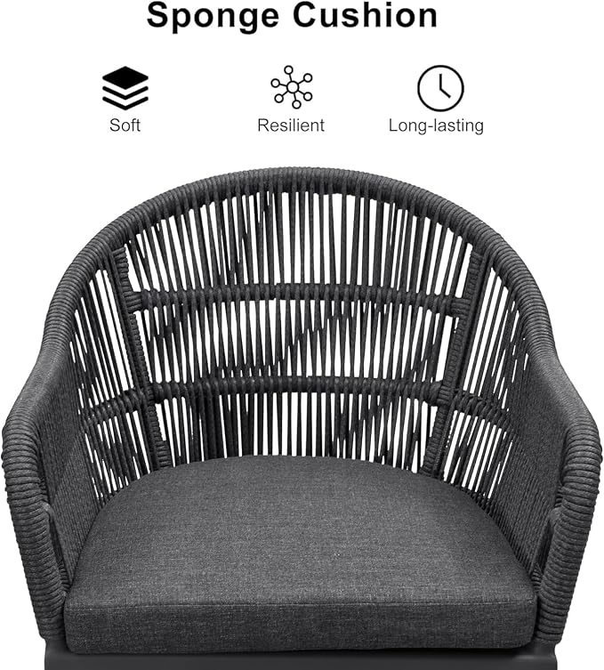 PURPLE LEAF 12 Pieces Patio Dining Set - Image 3