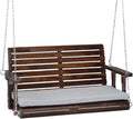 VINGLI Outdoor 4 FT Porch Swing, Heavy Duty 880 LBS Wooden Patio Swings by VINGLI