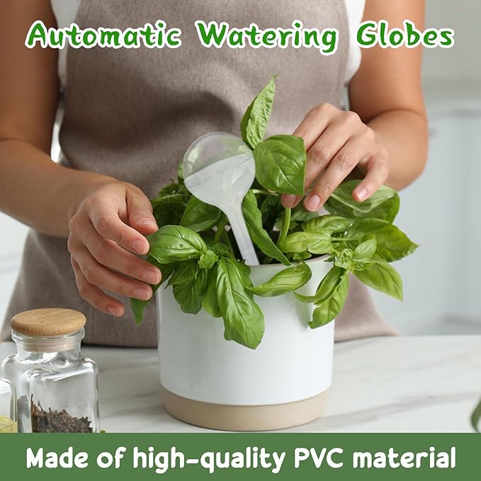 14 PCS Plant Watering Globes, Plastic Automatic Watering Globes - Image 5
