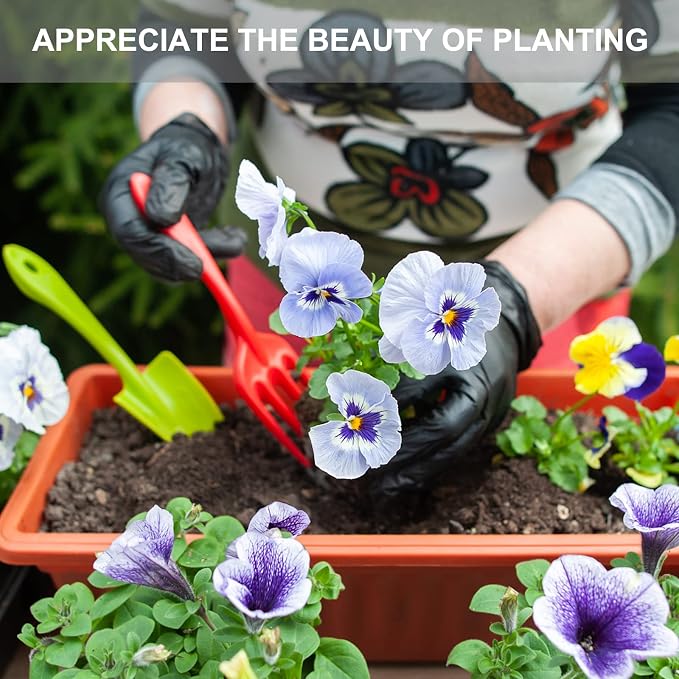 6 Packs Window Box Planter, 17 Inches Flower Window Box Rectangular Plastic - Image 5
